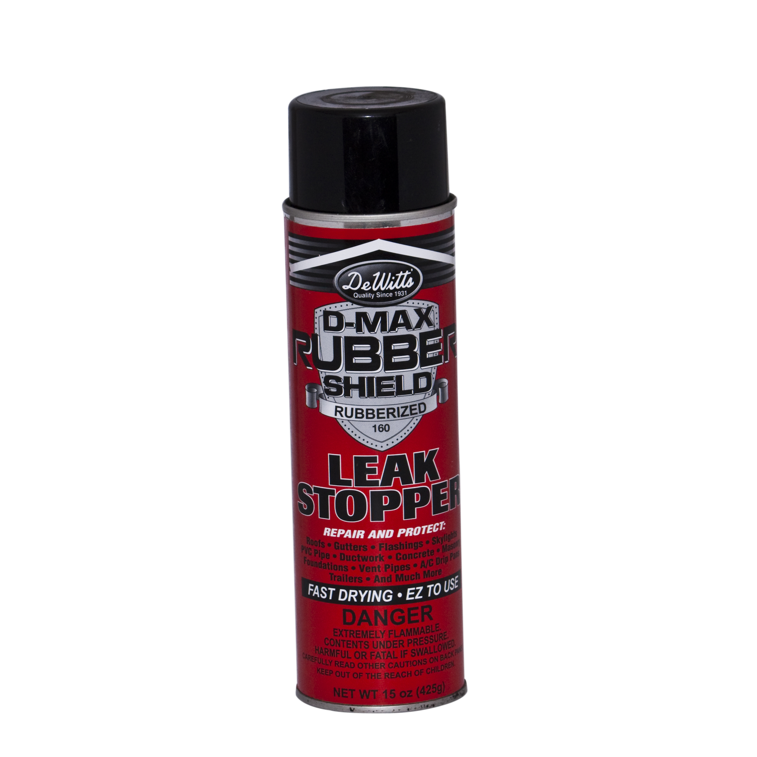 LEAK STOPPER RUBBERIZED-BLACK